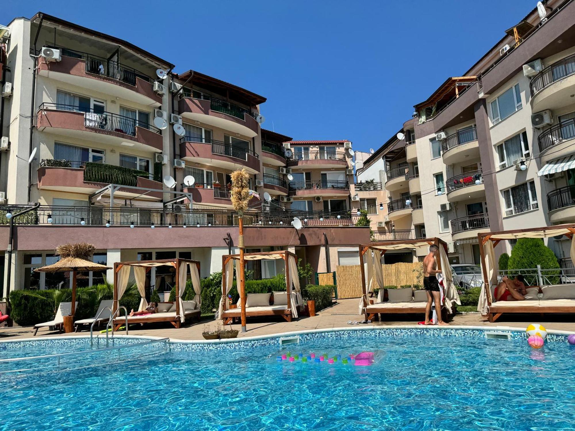 Marina Bay Apart Saint Vlas Szveti Vlasz Kültér fotó